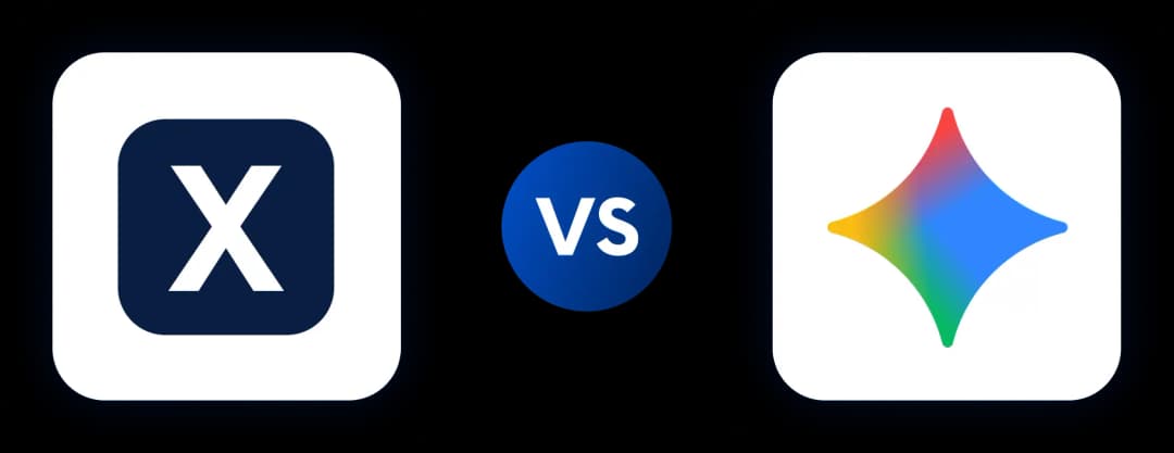 Comparison between Internxt and gemini